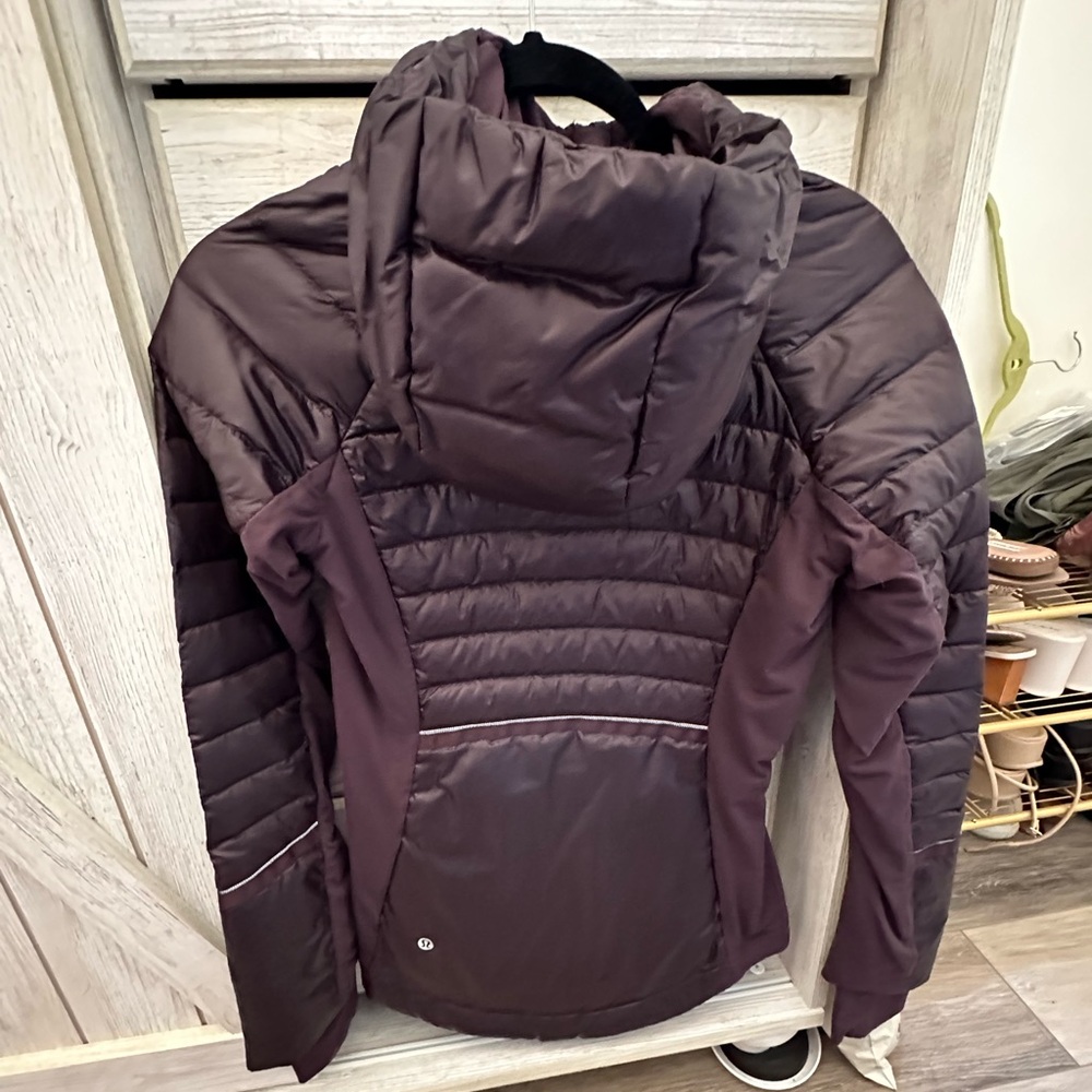 Lululemon puffer jacket - down for it all hooded jacket